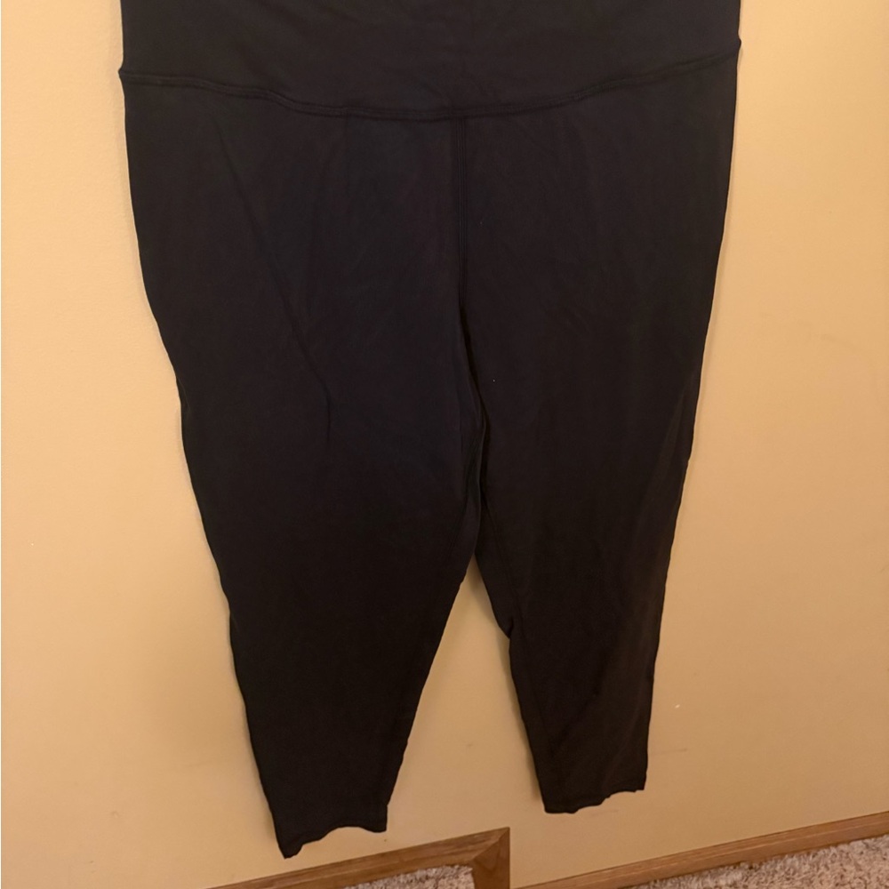 lululemon athletica Black Straight Leg Pants